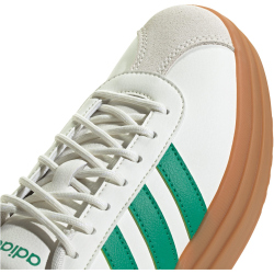 adidas VL Court Bold Plateau Sneaker Damen JQ7832 - core white/court green/gold met 38 2/3
