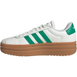 adidas VL Court Bold Plateau Sneaker Damen JQ7832 - core white/court green/gold met 42