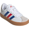 adidas VL Court 3.0 Sneaker Kinder JH8721 - cloud white/team royal blue/better scarlet 39 1/3