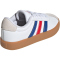 adidas VL Court 3.0 Sneaker Kinder JH8721 - cloud white/team royal blue/better scarlet 39 1/3