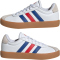 adidas VL Court 3.0 Sneaker Kinder JH8721 - cloud white/team royal blue/better scarlet 39 1/3