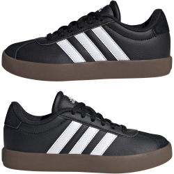 adidas VL Court 3.0 Sneaker Kinder IE3630 - core black/cloud white/gum5 38 2/3