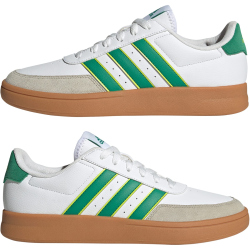 adidas Breaknet 2.0 Sneaker Herren JP5383 - cloud white/court green/solar slime 37 1/3