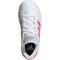 adidas Grand Court Lace-Up Sneaker Kinder JI0971 - cloud white/pulse magenta/glow blue 36 2/3