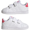 adidas Advantage Court Two Hook and Loop Baby-Sneaker GW6501 - cloud white/real pink/core black 19
