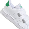 adidas Advantage Court Two Hook and Loop Baby-Sneaker GW6500 - cloud white/green/core black 19