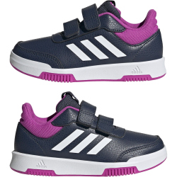 adidas Tensaur Hook and Loop Sneaker JH9541 - shadow navy/cloud white/flash pink 32