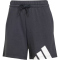 adidas Essentials Big Logo French Terry Sweatshorts Damen JC6262 - black/white XL