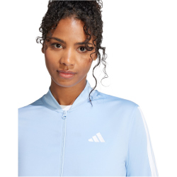adidas Essentials 3-Streifen Trainingsanzug Damen JF3382 - glow blue S
