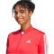 adidas Essentials 3-Streifen Trainingsanzug Damen JD2684 - pure ruby/white S