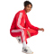 adidas Essentials 3-Streifen Trainingsanzug Damen JD2684 - pure ruby/white XXL