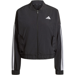 adidas Essentials 3-Streifen Woven Bomberjacke Damen JD5317 - black/white S
