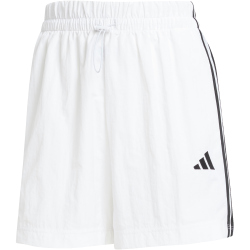 adidas Essentials 3-Streifen Woven Sweatshorts Damen JE1310 - white/black XL