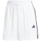 adidas Essentials 3-Streifen Woven Sweatshorts Damen JE1310 - white/black XL