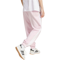 adidas Essentials 3-Streifen Loose Fit Trainingshose Damen JE1272 - clear pink/white XL