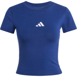 adidas Essentials 3-Streifen Slim Baby Tee T-Shirt Damen...