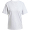 adidas Essentials 3-Streifen Baumwoll T-Shirt Damen JE1233 - light grey heather/white XS