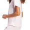adidas Essentials 3-Streifen Baumwoll T-Shirt Damen JE1226 - clear pink/white XS
