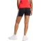 adidas Essentials 3-Streifen High-Waist kurze Leggings Damen JE1223 - black/white XXS