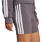 adidas Essentials 3-Streifen High-Waist kurze Leggings Damen JD0915 - grey strata/white XS