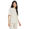 adidas Essentials 3-Streifen Boyfriend T-Shirt Damen JE1219 - wonder alumina/white S