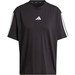 adidas Essentials 3-Streifen Boyfriend T-Shirt Damen JC5960 - black/white S