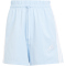 adidas Essentials 3-Streifen Baumwoll Sweatshorts Damen JD0911 - glow blue/white S