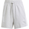 adidas Essentials 3-Streifen Baumwoll Sweatshorts Damen IN6174 - light grey heather/white XS