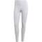 adidas Essentials 3-Streifen Baumwoll Leggings Damen JE0075 - light grey heather/white XS