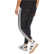 adidas Essentials 3-Streifen Baumwoll Leggings Damen JE0072 - black/white XXS