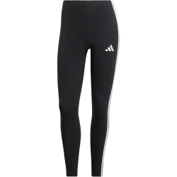 adidas Essentials 3-Streifen Baumwoll Leggings Damen JE0072 - black/white XL