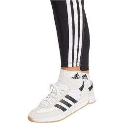 adidas Essentials 3-Streifen Baumwoll Leggings Damen JE0072 - black/white XL