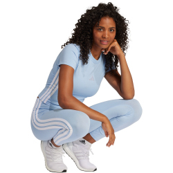 adidas Essentials 3-Streifen Baumwoll Leggings Damen...