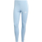 adidas Essentials 3-Streifen Baumwoll Leggings Damen JE0070 - glow blue/white XS
