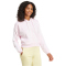adidas Essentials 3-Streifen French Terry Sweatjacke Damen IS6998 - clear pink/white XS