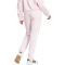 adidas Essentials 3-Streifen French Terry Cuffed Trainingshose Damen JD5308 - clear pink/white XS