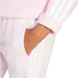 adidas Essentials 3-Streifen French Terry Sweatshirt Damen JD5294 - clear pink/white L