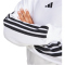 adidas Essentials 3-Streifen French Terry Sweatshirt Damen JD5285 - white/black XXS