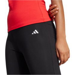 adidas Essentials Small Logo Flared Leggings Damen JD9961 - black/white XS