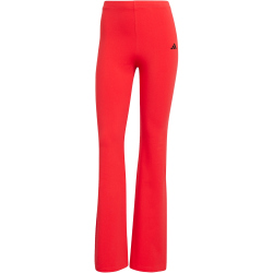 adidas Essentials Small Logo Flared Leggings Damen JD3074 - pure ruby/black S