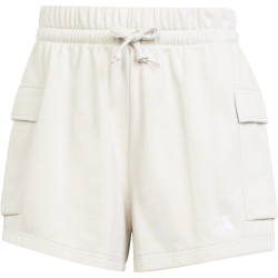 adidas Essentials Small Logo French Terry Cargoshorts Damen JC5699 - wonder alumina/white XS