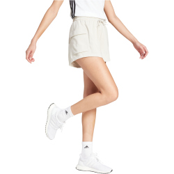 adidas Essentials Small Logo French Terry Cargoshorts Damen JC5699 - wonder alumina/white XS