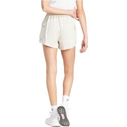 adidas Essentials Small Logo French Terry Cargoshorts Damen JC5699 - wonder alumina/white XS