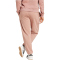 adidas Essentials Small Logo French Terry Cuffed Trainingshose Damen JD9928 - warm clay/white XS