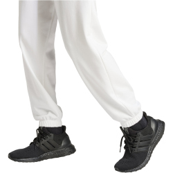 adidas Essentials Small Logo French Terry Cuffed Trainingshose Damen JD9923 - white/black M