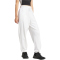 adidas Essentials Small Logo French Terry Cuffed Trainingshose Damen JD9923 - white/black L