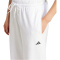 adidas Essentials Small Logo French Terry Cuffed Trainingshose Damen JD9923 - white/black L