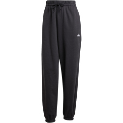 adidas Essentials Small Logo French Terry Cuffed Trainingshose Damen JD7999 - black/white L