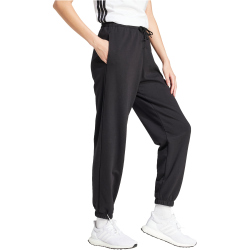 adidas Essentials Small Logo French Terry Cuffed Trainingshose Damen JD7999 - black/white L