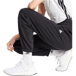 adidas Essentials Small Logo French Terry Cuffed Trainingshose Damen JD7999 - black/white L